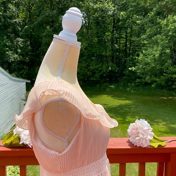 AMERICAN RAG RUFFLE OFF SHOULDER DRESS - Picture 5 of 14